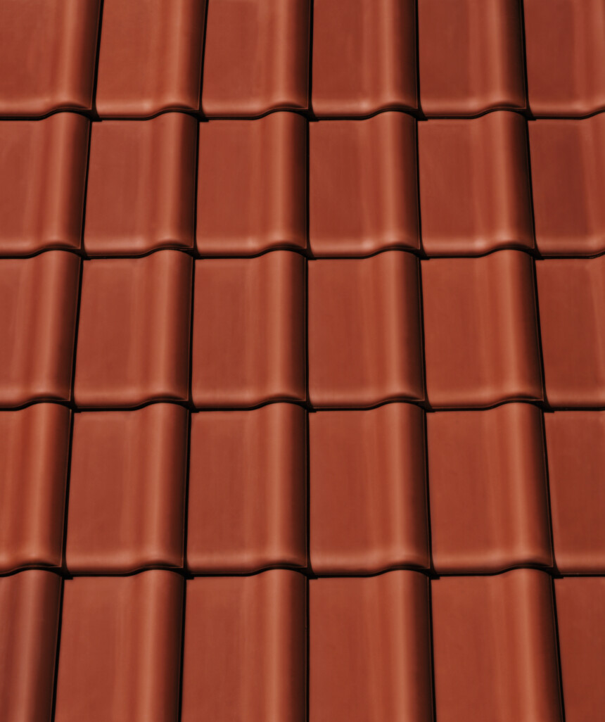 Copper red engobe – laying